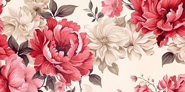 Vintage floral pattern by Whale & Sons