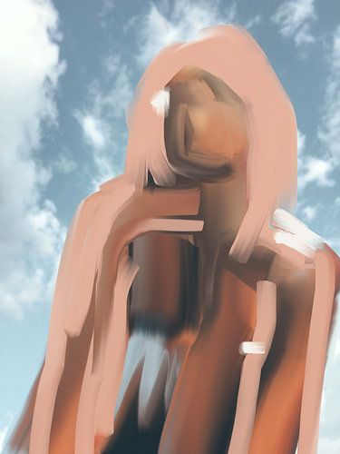 In the clouds by Carla Van Iersel