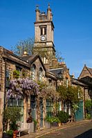 Circus Lane, Stockbridge, Edinburgh, Schotland, Verenigd Koninkrijk.