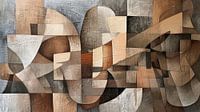 Abstract brown
