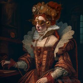 Steampunk Elizabeth I van Jacqueline D