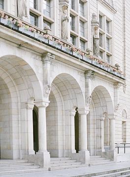 Het stadhuis van Rotterdam, Nederland van Alexandra Vonk