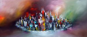 Flying City van Gena Theheartofart