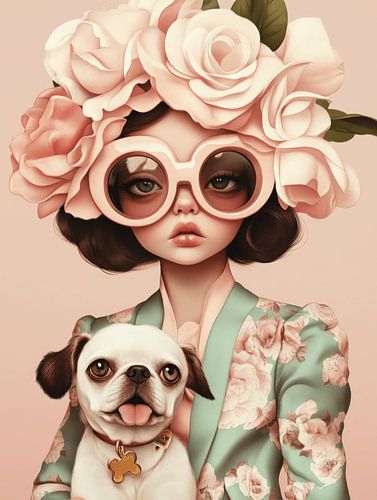 Puppy Chic by Carla Van Iersel