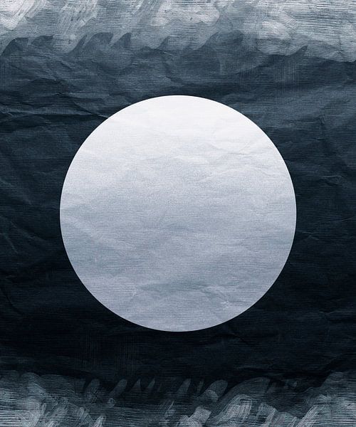 Silver Moon III by Mad Dog Art