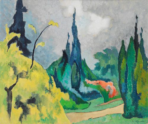 HEINRICH NAUEN, Park Dilborn, Um 1925-1930