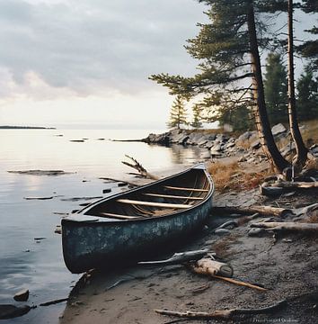 Landschaft in Schweden von fernlichtsicht
