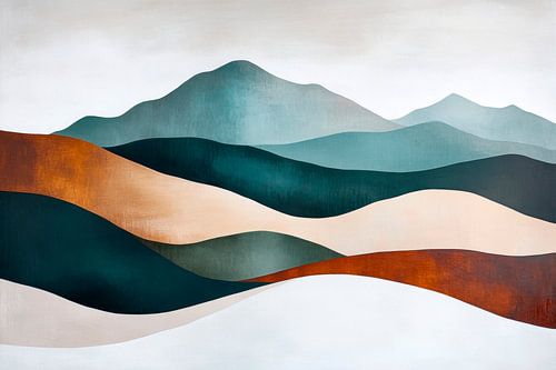 Abstract landschap