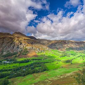 View from Side Pike over Little Langdale by Ron Buist