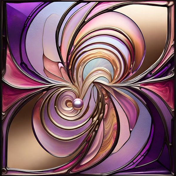 Mystical world of glass 42 von Johannas Art Creations