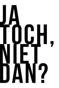 Nicht wahr?