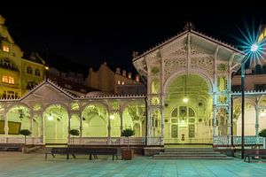 KARLSBAD Marktkolonnade und Untere Schlossquelle