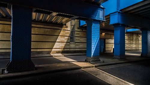 Eisenbahnbrücke Amsterdam