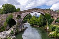 Römische Brücke in Canga de Onis von Easycopters Miniaturansicht