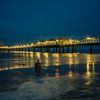 Ostsee - Seebrücke Heringsdorf nach Sonnenuntergang (Insel Usedom) von t.ART