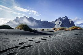 Tracks in the sand of Stokksnes by Rafaela_muc