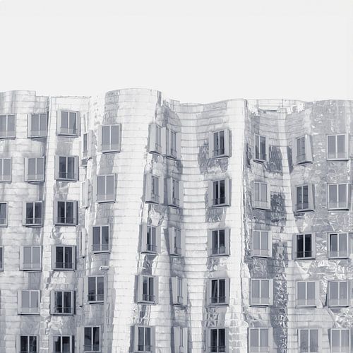 Part Facade Gehry Architecture Düsseldorf