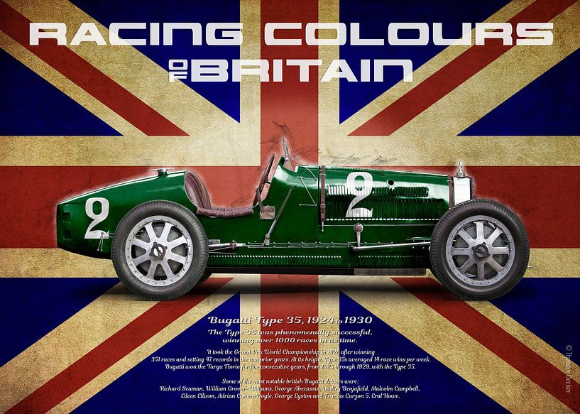 Racing Colour Great Britain by Theodor Decker