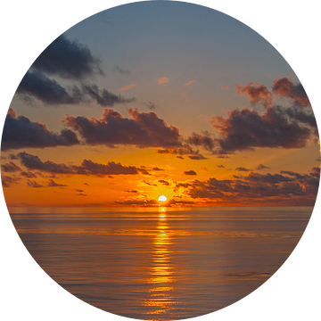 Indian Ocean sunrise van Alex Hiemstra