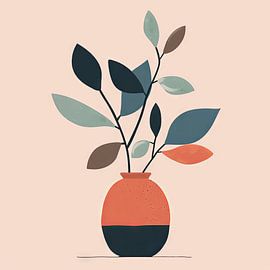 Stilvolles Pflanzenbild von Poster Art Shop