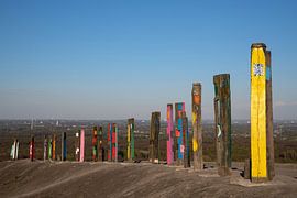 Landmark on the Haniel slag heap, Bottrop, Germany by Alexander Ludwig