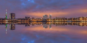 Sonnenuntergangspanorama Rotterdam