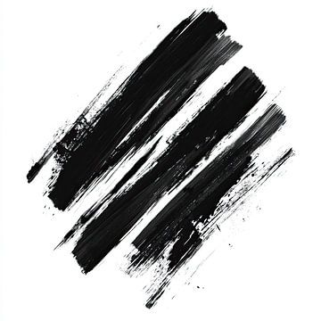 Abstracte Zwarte Beweging van Modern Collection