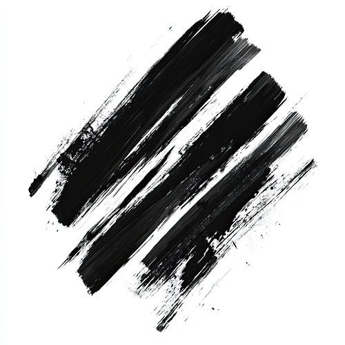 Mouvement noir abstrait