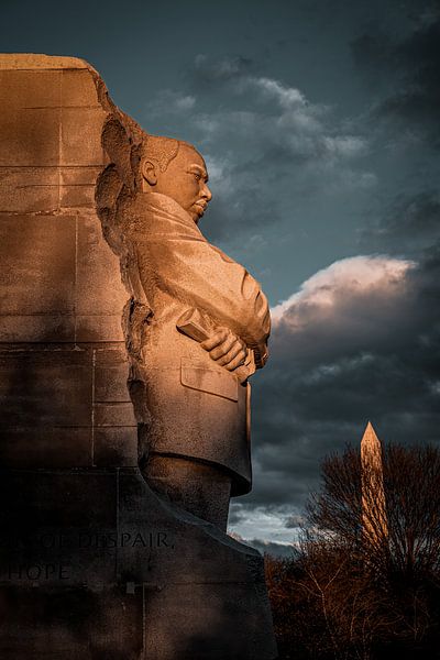 Martin Luther King Jr. monument van Arjan Warmerdam