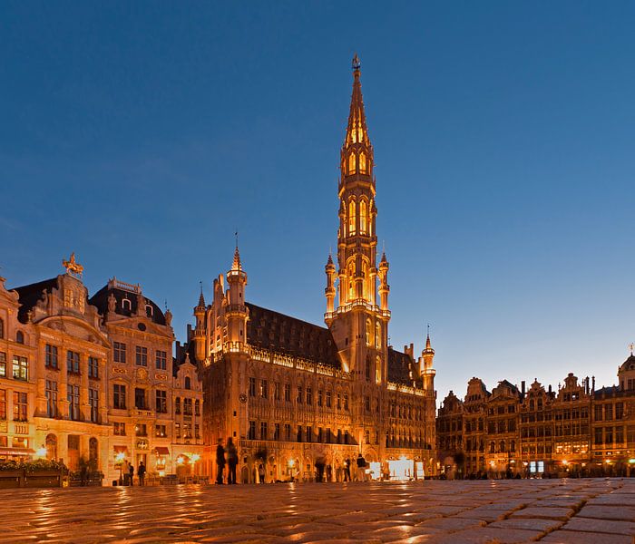 Brussels townhall by Gunter Kirsch