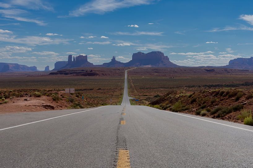 Monument Valley van Karin Bijl