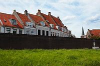 Typical houses of Wijk bij Duurstede