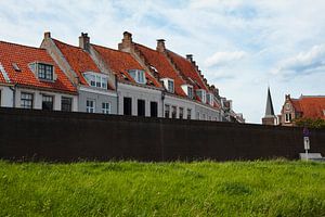 Typische Häuser von Wijk bij Duurstede (Wijk bij Duurstede) von Jeroen van Esseveldt