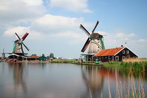 Zaanse Schans in Holland van Menno Schaefer