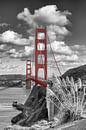 SAN FRANCISCO Golden Gate Bridge | colorkey von Melanie Viola Miniaturansicht
