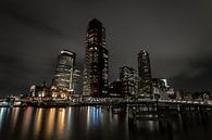 Rotterdam am Abend von Albert Mendelewski Miniaturansicht