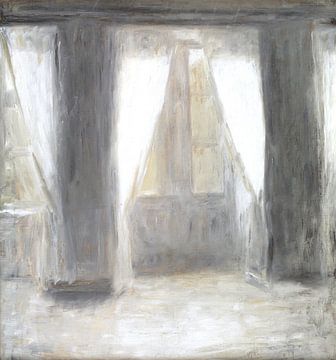 Zonlicht Vilhelm Hammershoi van WEST EGG designs