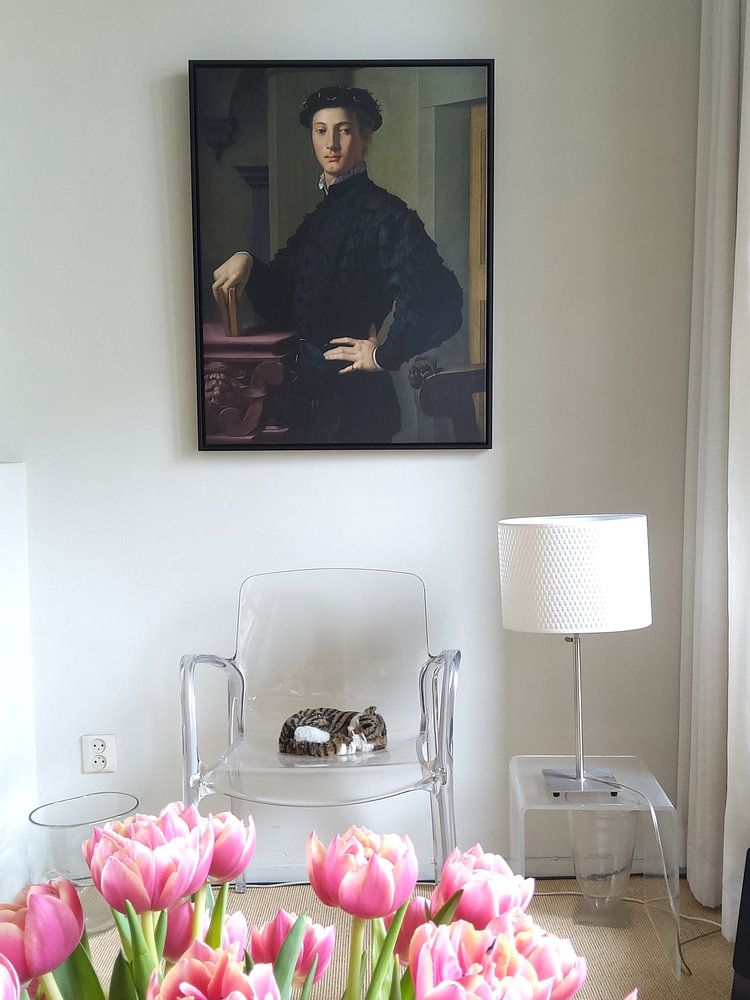 Porträt eines jungen Mannes, Bronzino