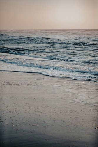 Portugal Strand Zonsondergang Golven