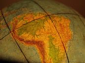 Brazilië op de Aarde van World Maps thumbnail