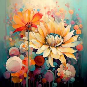 Bunte Blumen