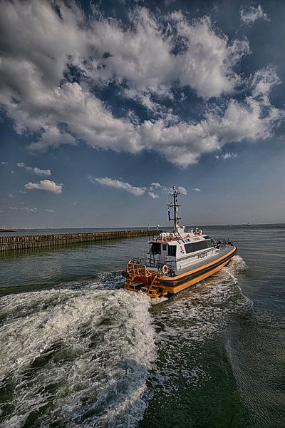 Vlissingen loodsboot van Angelique Niehorster