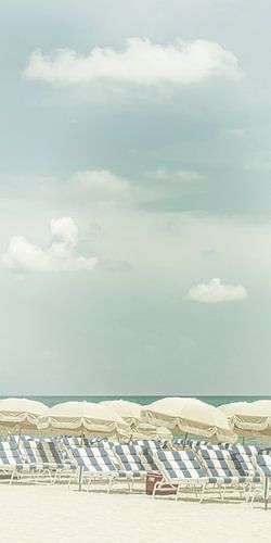 Vintage beach scene | Panorama