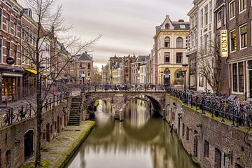Vismarkt & Oudegracht - Utrecht von Thomas van Galen