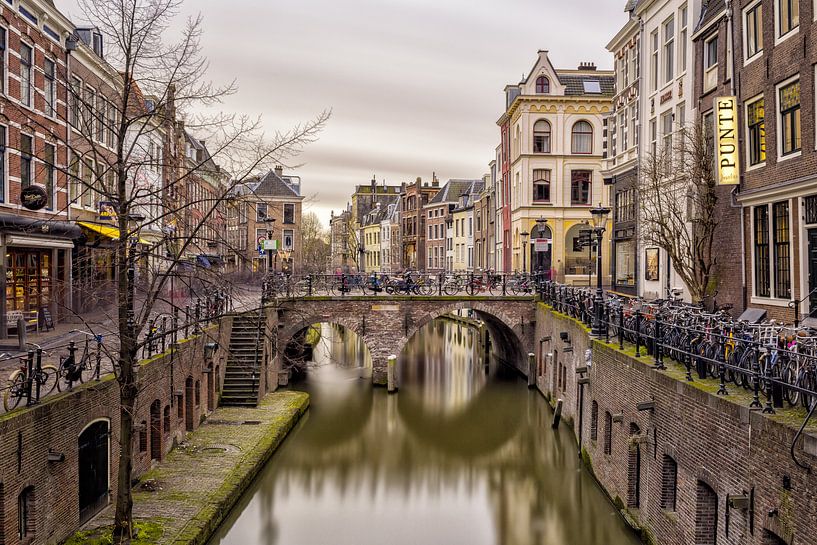 Vismarkt & Oudegracht - Utrecht by Thomas van Galen