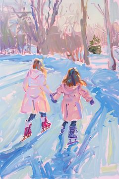 Winter child by Wonderful Art