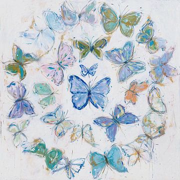 Kreislauf von Flug und Farbe von Color Square