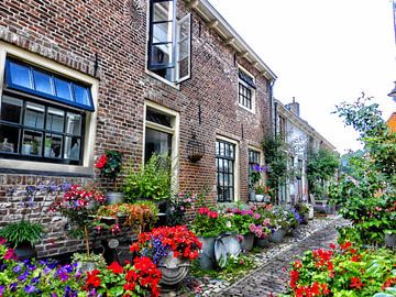 Bloemenstraatje Elburg II van Jessica Berendsen