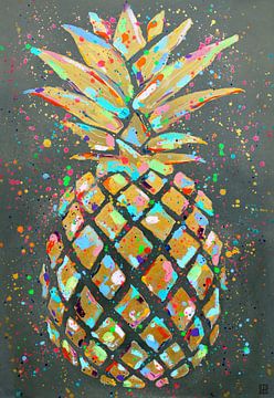 Fête de l'ananas sur Atelier Paint-Ing