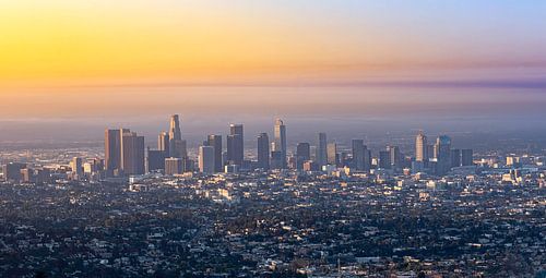 Los Angeles Skyline sur Remco Piet